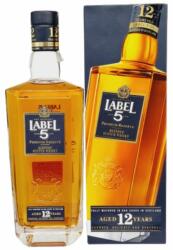 LABEL 5 12 Ani Whisky 0.7L, 40%