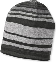 Sterntaler Căciulă tricotată cu căptușeală Sterntaler - 57 cm, 8+ ani, gri-neagră (4531615-590)