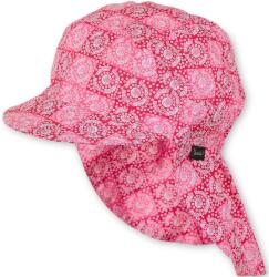 Sterntaler Pălărie cu panou pentru gât și protecție UV 30+ Sterntaler - Cercuri, 53 cm, roz (1421825-718)