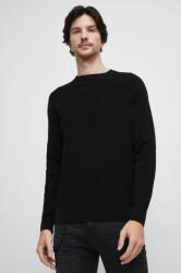 MEDICINE pulover de bumbac barbati, culoarea negru, ZBYY-SWM070_99X