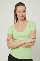 Medicine tricou femei, culoarea verde ZPYY-TSD072_71X