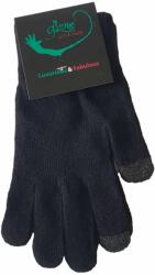 Glove workshop Manusi Glove Workshop din lana pentru Touchscreen, Unisex, Negru (7903)