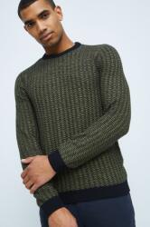 MEDICINE pulover de bumbac barbati, culoarea verde, ZBYY-SWM603_78M