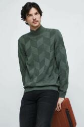 MEDICINE pulover barbati, culoarea verde, cu turtleneck ZBYY-SWM704_81M