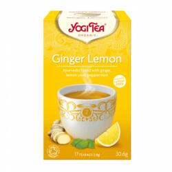 YOGI TEA Citromos gyömbér bio tea (17 filter) - pelenka