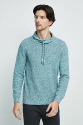 MEDICINE pulover de bumbac barbati, culoarea turcoaz, ZBYY-SWM703_66M