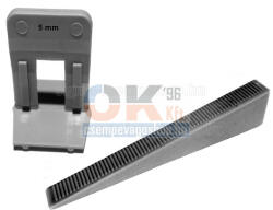 SKT SKT10 lapszintező, 500db ék + 1000db talp, 5mm fuga (skt1015cs21) (skt1015cs21)