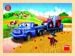 Dino - Puzzle Tatra ťahač drevené 20 dielikov - 1 - 39 piese Puzzle