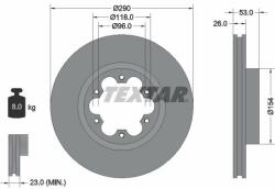 TEXTAR Disc frana TEXTAR 93240600 (93240600)