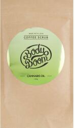 BodyBoom Scrub de cafea cu cânepă pentru corp - BodyBoom Cannabis Oil Coffee Scrub 100 g