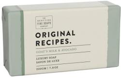 Scottish Fine Soaps Săpun Lapte de capră și avocado - Scottish Fine Soaps Original Recipes Goat's Milk & Avocado Luxury Soap Bar 220 g
