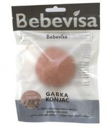 Bebevisa Burete cu argilă roz pentru curățarea pielii - Bebevisa Konjac Sponge