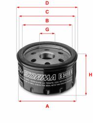 SOFIMA Filtru ulei SOFIMA S 3418 R (S 3418 R) - automobilus