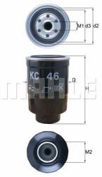 KNECHT filtru combustibil KNECHT KC 46 (KC 46) - automobilus