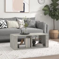 vidaXL Măsuță de cafea, gri beton, 100x50x36 cm, lemn compozit (816524) Masa de cafea