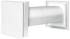Vents Passzív szellőztető, fali légbeeresztő (PS 101) négyzetes szellőzőráccsal (PS 101)