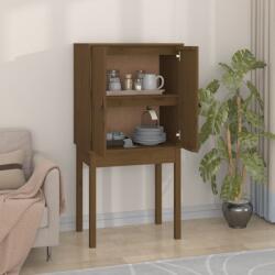 vidaXL Dulap înalt, maro miere, 60x40x120 cm, lemn masiv de pin (821747) Comoda