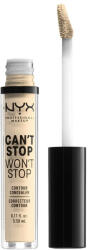 NYX Cosmetics Can't Stop Won't Stop Concealer Golden Honey Korrektor 2.5 g