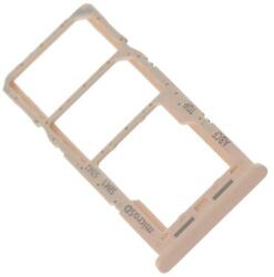 tel-szalk-1929696129 Samsung Galaxy A23 5G narancs SIM kártya tálca (2 SIM kártyás telefonokhoz) (tel-szalk-1929696129)