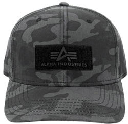 Alpha Industries Velcro Cap - black camo