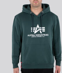Alpha Industries Basic Hoody - navy green