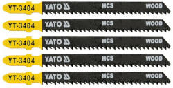 YATO Dekopírfűrészlap T10TPI 100/2, 5 mm HCS (5 db/cs) (YT-3404)