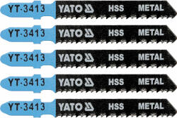 YATO Dekopírfűrészlap fémre T-befogás 12TPI 75/1, 0 mm HSS (5 db/cs) (YT-3413) - vasasszerszam