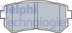 DELPHI set placute frana, frana disc DELPHI LP3521 - automobilus