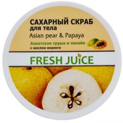 Fresh Juice Scrub pentru corp Pere asiatice și papaya - Fresh Juice Asian Pear & Papaya 225 ml