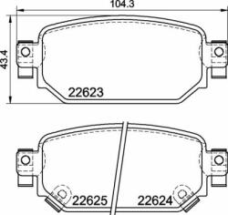 BREMBO set placute frana, frana disc BREMBO PRIME LINE P 49 063 (P 49 063)