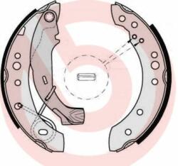 BREMBO Set saboti frana BREMBO S 61 526 - automobilus