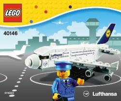 LEGO® Polybag - Mini készletek Lufthansa repülő 40146