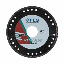 TLS METAL-PRO-2 gyémántszemcsés fém- és általános célú vágókorong d115x22.23x1.2/2.2x10 mm