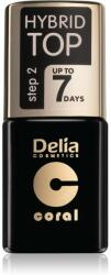 Delia Cosmetics Hybrid Gel lac gel de unghii pentru acoperirea superioară 11 ml