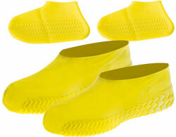 Vízálló cipővédő, sárga, 26-34 (KX5299)