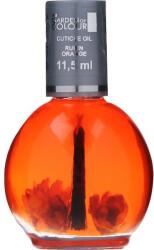 Silcare Ulei pentru unghii și cuticule cu flori Portocală, cu pensulă - Silcare Cuticle Oil Rubin Orange 11.5 ml