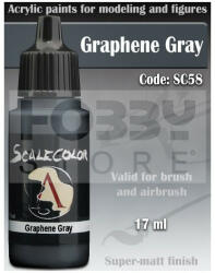 SCALE75 - SCALECOLOR Range - GRAPHENE GREY akrilfesték 17ml SC-58