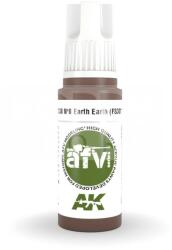 AK Interactive AK-Interactive - Acrylics 3rd generation NÂş8 Earth Red (FS30117) - akrilfesték AK11338