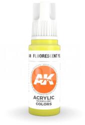 AK Interactive AK-Interactive - Acrylics 3rd generation Fluorescent Yellow 17ml - akrilfesték AK11049