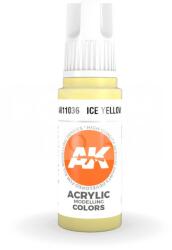 AK Interactive AK-Interactive - Acrylics 3rd generation Ice Yellow 17ml - akrilfesték AK11036