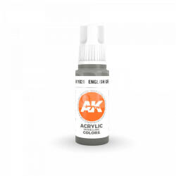 AK Interactive AK-Interactive - Acrylics 3rd generation English Grey 17ml - akrilfesték AK11020