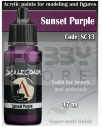 SCALE75 - SCALECOLOR Range - SUNSET PURPLE akrilfesték 17ml SC-33