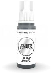 AK Interactive AK-Interactive Acrylics 3rd generation Deep Sea Blue AIR SERIES akrilfesték AK11864