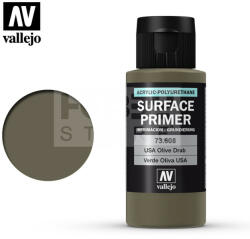 Vallejo Surface Primer U. S. Olive Drab alapozófesték 60ml 73608V