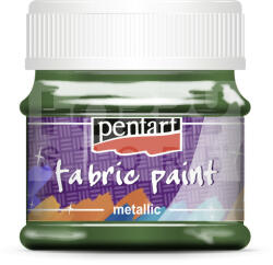 Pentacolor Kft Pentart Textilfesték metál zöld 50 ml 6267