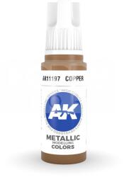 AK Interactive AK-Interactive - Acrylics 3rd generation Copper 17ml - akrilfesték AK11197