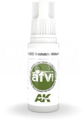 AK Interactive AK-Interactive - Acrylics 3rd generation Washable White Paint - akrilfesték AK11372