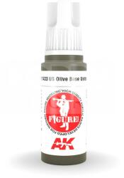 AK Interactive AK-Interactive - Acrylics 3rd generation US Olive Base Uniform - akrilfesték AK11433