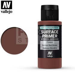Vallejo Surface Primer Ger. Red Brown alapozófesték 60ml 73605V