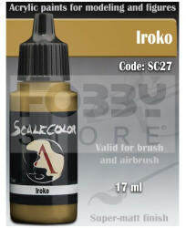 SCALE75 - SCALECOLOR Range - IROKO akrilfesték 17ml SC-27